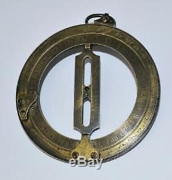 18th century brass ring dial