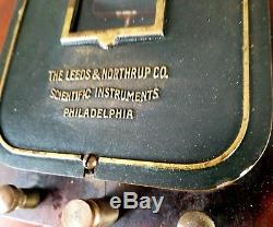 1905 Leeds Northrup Co Antique Wall Type H Galvanometer Philadelphia Pa