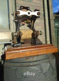ANTIQUE 1800's LITTLE HUSTLER Bipolar Electric Motor