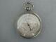 ANTIQUE POCKET TWO-SIDED BAROMETER / ALTIMETER and COMPASS
