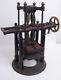 A Bronze Bell Lab Specimen Press Machine c. 1800's. Size 17 1/8 inches high x 15