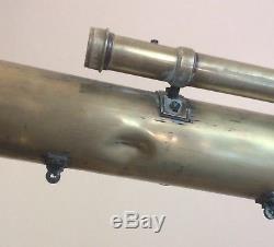 A Stunning Large Newton And Co Circa 1870 Cased Refracting Telescope