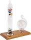 AcuRite 00795A2 Galileo Thermometer with Glass Globe Barometer, Barometer Set