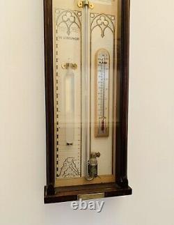 Admiral Fitzroy Mercurial Barometer & Storm Bottle By Comitti with Certification