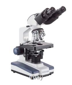 AmScope B120 Series Student & Professional LED Binocular Compound Microscope