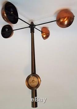 American copper and steel anemometer, circa 1880 by James Green