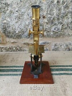 An Antique Microscope by Baker London