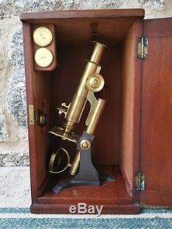 An Antique Microscope by Baker London