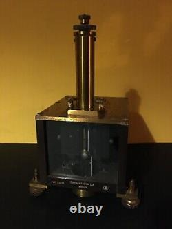 An antique brass galvanometer gambrell bros london patt 3000 spirit level model