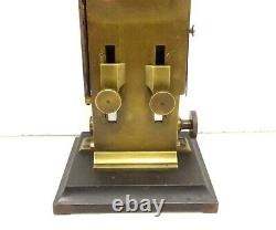 Antique 1870 Duboscq Paris Microscope Colorimeter Complete Scientific Instrument