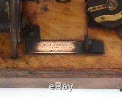 Antique 1880 Eugene Ducretet Ruhmkorff Induction Coil For X Ray Tesla Medical