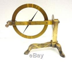 Antique 1880 Leybold´s Nachfolger Inclination & Declination Dip Needle Compass