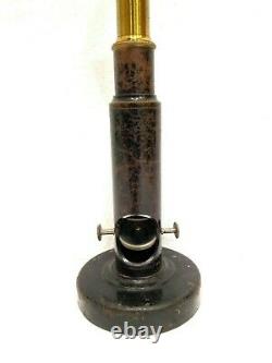 Antique 1880 Rarest 1st Version Reichert Polarimeter Microscope Lab Equipment