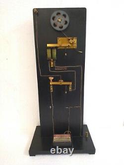 Antique 1900 Leybolds Nachfolger Morse Telegraph Scheme Working Demo Circuit