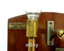 Antique 1900 Rare Ducretet Paris Hand Water Pump Visible Demo Model Hydraulic