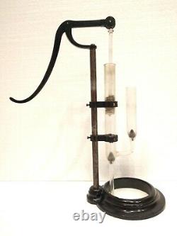 Antique 1920 Leybolds Nachfolger Visible Water Pump Hydraulic Demo Lab Rare See