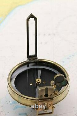 Antique 4 Prismatic Surveyors' Compass by J. HALDEN & Co Ltd, London c1910