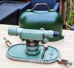 Antique A. H. & Bros LTD. Theodolite Surveying Industrial Instrument with Tripod