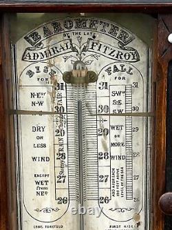 Antique Admiral Fitzroy Barometer