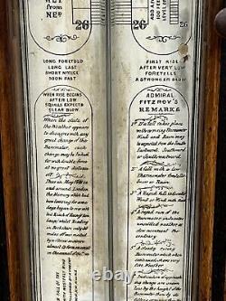 Antique Admiral Fitzroy Barometer