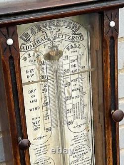 Antique Admiral Fitzroy Barometer