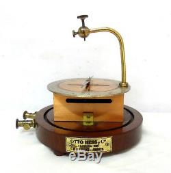 Antique Ammeter 1900s Nobili Astatic Galvanometer Paris France By Ducretet Rare