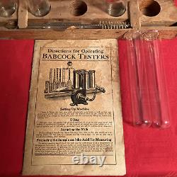 Antique Babcock Tester Centrifuge Cream Milk Separator A Dairy Farm Staple