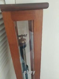 Antique Baird & Tatlock Fortin stick barometer model 2818 London circa 1900