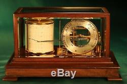 Antique Barograph and Barometer by SHORT & MASON No 9204 c1920