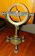 Antique Brass Dip Needle Compass Inclinometer Surveying Mining Scientific