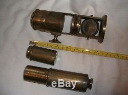 Antique Brass Large Size Martin Drum Type Microscope
