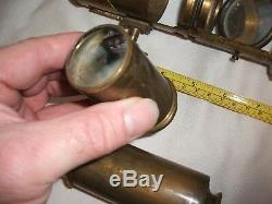 Antique Brass Large Size Martin Drum Type Microscope