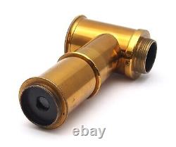 Antique Brass Microscope Adapter / Reflex Finder UK Dealer