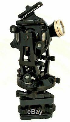Antique Brass Theodolite-Transit Surveyors Alidade Vintage Surveying Instruments
