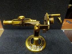 Antique Brass r Microscope by Smith, Beck & Beck, of London