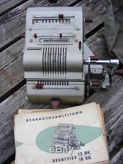 Antique Brunsviga Calculator Abacus Adding Machine