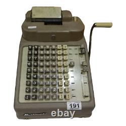 Antique Burroughs Vintage Adding Machine Antique Calculator uk free postage