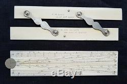 Antique C W Dixey Bond St London Sector Scale Rule & Parallel Ruler Etui Drawing