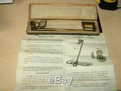 Antique Camera Lucida, Scientific Drawing Instrument. Brass Mounted, Original Ca