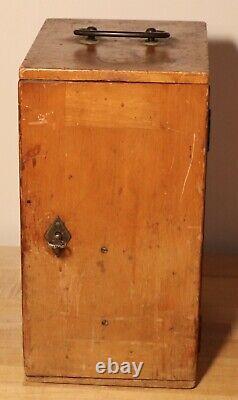 Antique Carl Zeiss Jena Microscope case condenser diaphragm mechanical stage