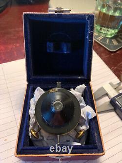 Antique Carl Zeiss Top Mount Achromatic Microscope Condenser 37mm Dia Fit