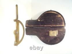 Antique Cartographic Measuring Instrument With Original Box Ex Rare