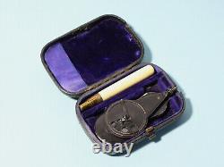 Antique Cased Millikin & Lawley Ophthalmoscope Optometrist Instrument