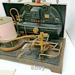 Antique Curnon Barograph Steam Flow Meter, Manchester