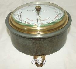 Antique Dollond London Fisherman's RNLI Issued Marine Aneroid Barometer No 2267