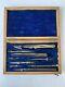 Antique Drawing Drafting Instruments Set Ruling Dotting Pen Compass Dividers