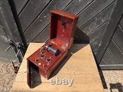 Antique Electric Shock Therapy Instrument in Wooden case by Schall & Son