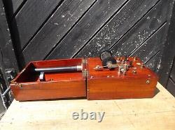 Antique Electric Shock Therapy Instrument in Wooden case by Schall & Son