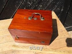 Antique Electric Shock Therapy Instrument in Wooden case by Schall & Son