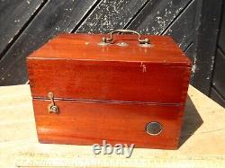 Antique Electric Shock Therapy Instrument in Wooden case by Schall & Son